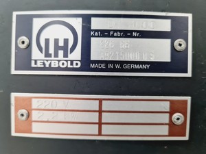 Thumbnail image of Leybold DI 3000 Diffusion Pump Lab