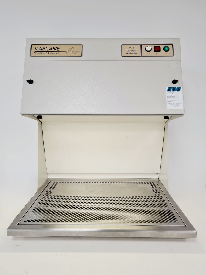 Image of Labcaire WS-6 Downflow Workstation Fume Hood Lab