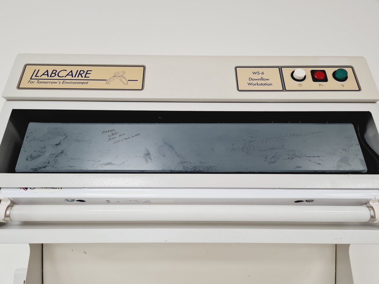 Image of Labcaire WS-6 Downflow Workstation Fume Hood Lab