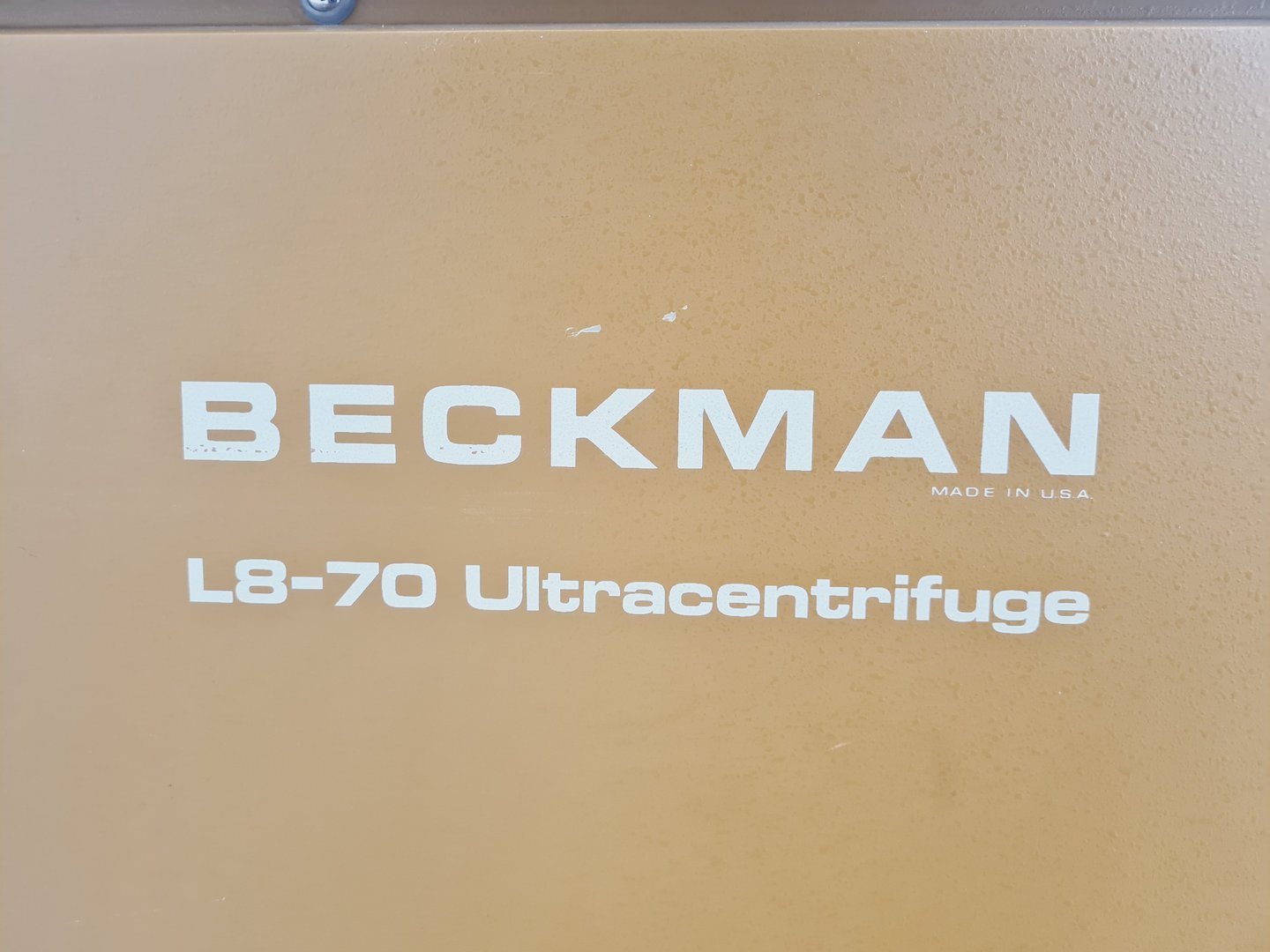 Image of Beckman L8-70 Ultracentrifuge Floor Standing Laboratory Centrifuge Lab Faulty