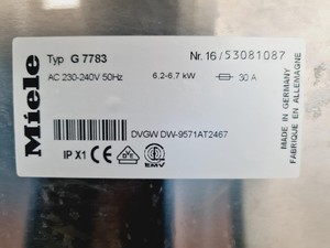 Thumbnail image of Miele Melabor G7783 Multitronic Glass Washer