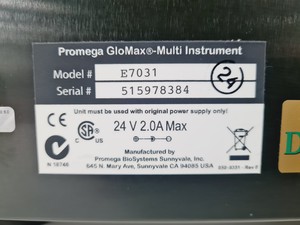 Thumbnail image of ProMega GloMax Multi Detection System Lab