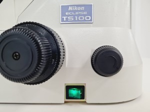 Thumbnail image of Nikon Eclipse TS100 Inverted Fluorescence Microscope with 4 x LWD Objectives Lab
