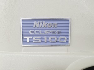 Thumbnail image of Nikon Eclipse TS100 Inverted Fluorescence Microscope with 4 x LWD Objectives Lab
