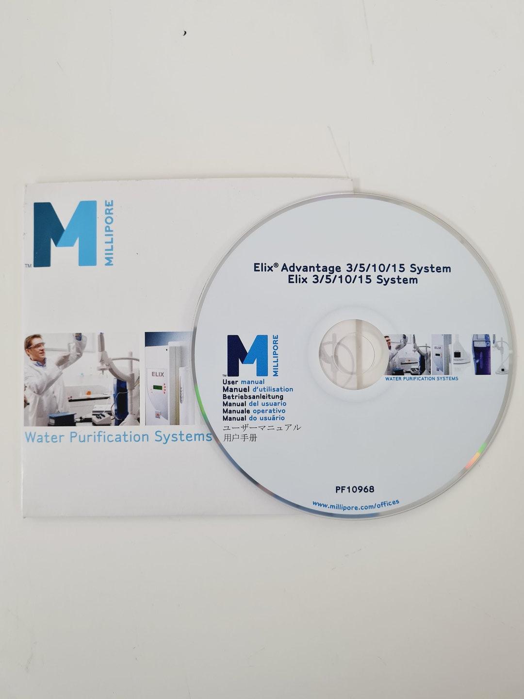 Image of Millipore Elix 3 + Millipore 60L PE Tank With Accessories 