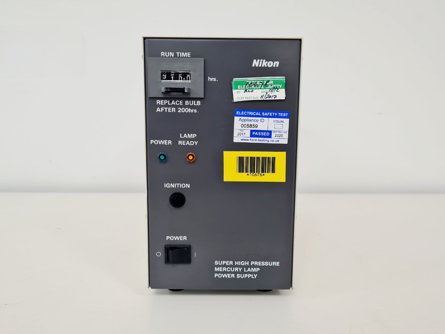 Image of Nikon HB-10104AF Lamp Supply + Nikon HG 100W Lamp Lab