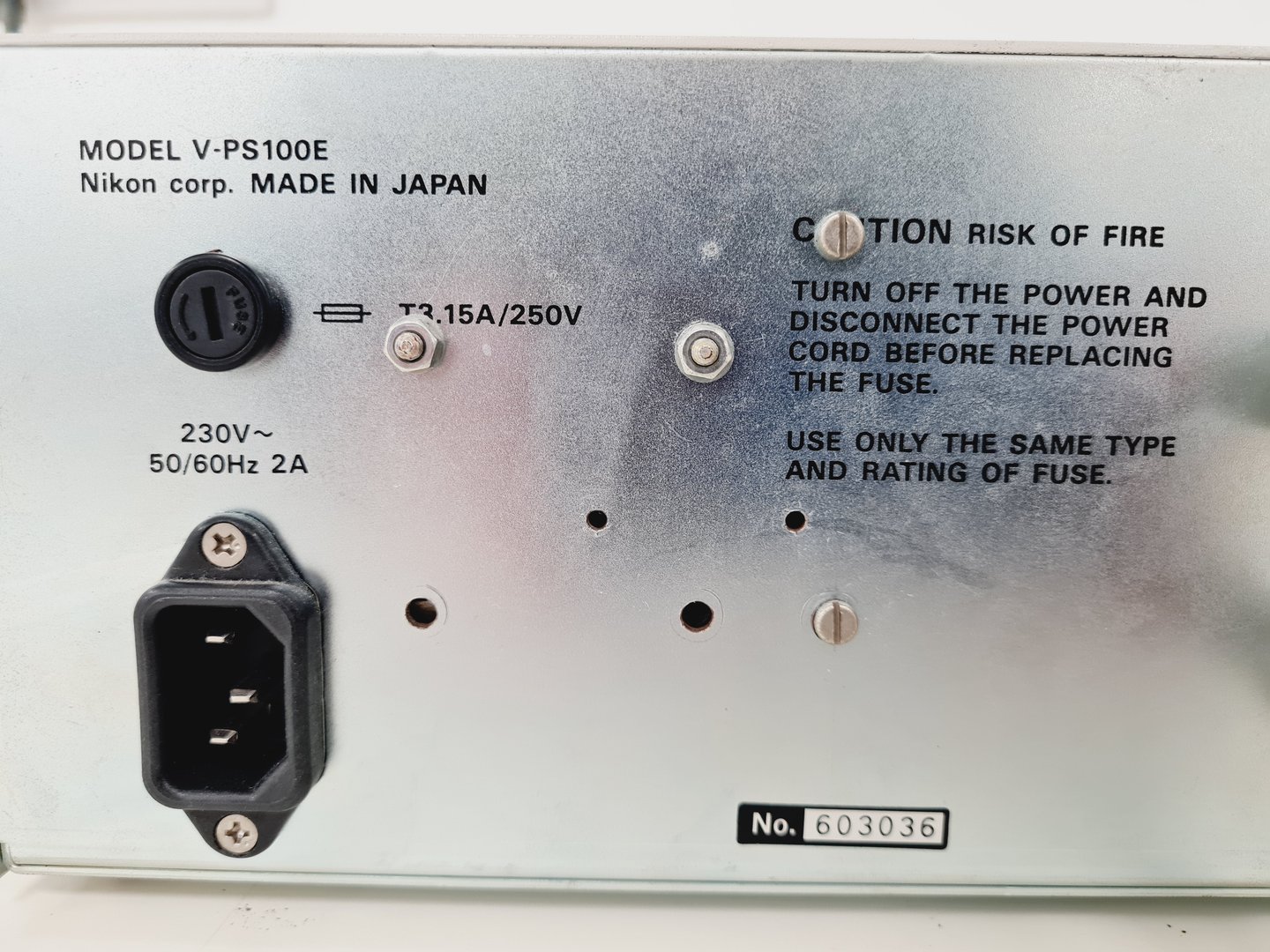 Image of Nikon Microscope Power Unit V-PS100E Lab