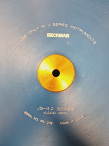 Thumbnail image of Beckman JS 4.2 Series 4200RPM Swinging Bucket Rotor