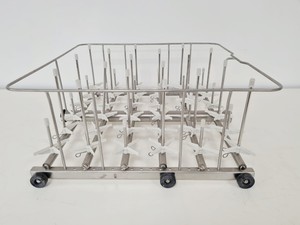 Thumbnail image of Lot Of Glassware Racking For Laboratory Lancer Dishwasher