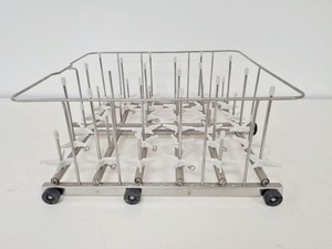 Thumbnail image of Lot Of Glassware Racking For Laboratory Lancer Dishwasher