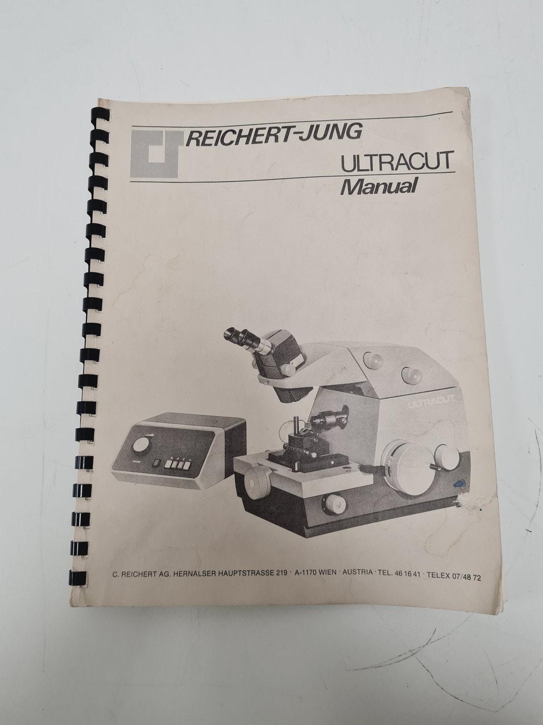 Image of Reichert Jung UltraCut Microtome 701701 Ultramicrotome + Controller Faulty