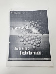 Thumbnail image of Jobin Yvon HORIBA Fluorolog  3-22 System Lab