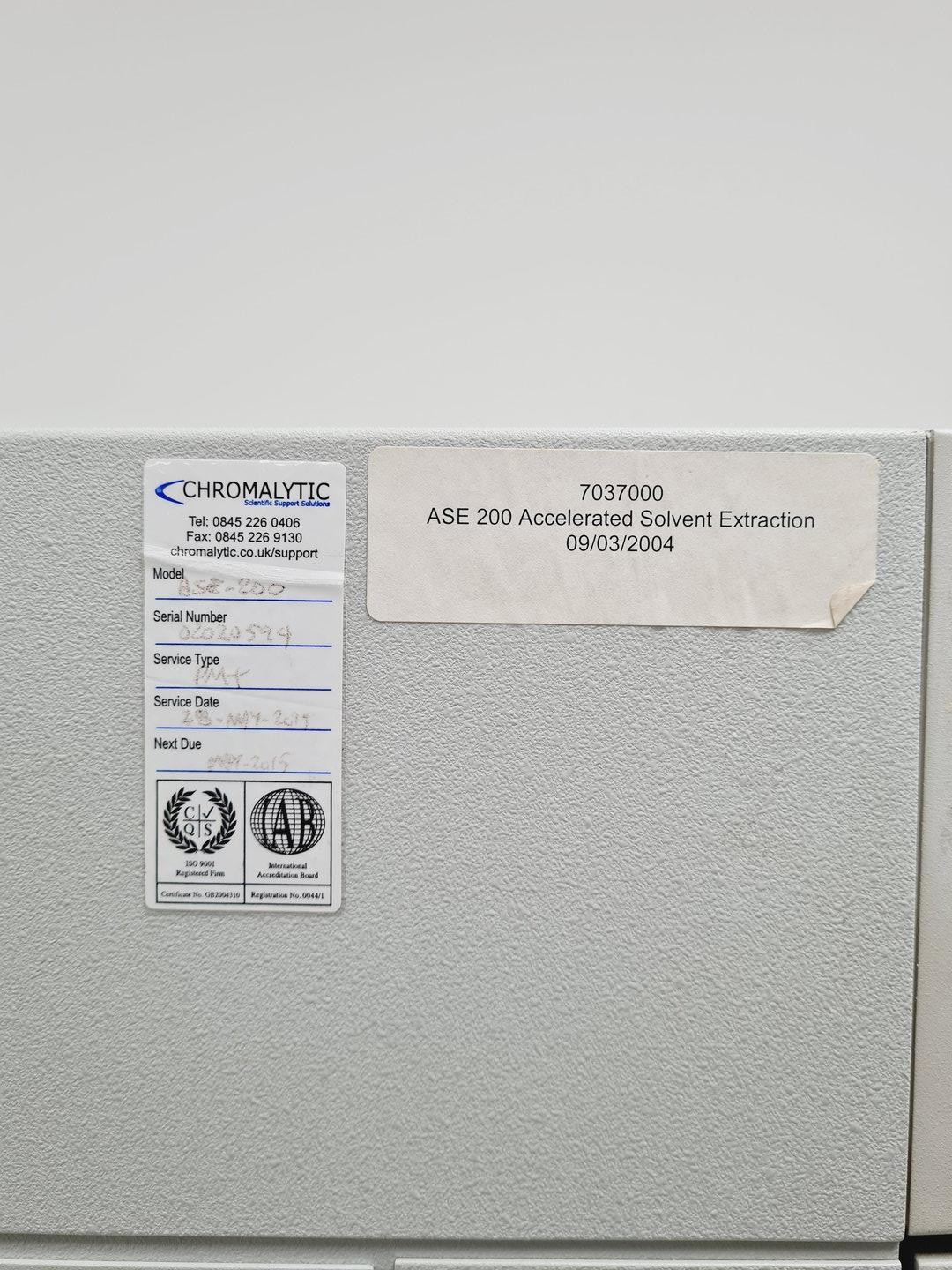 Image of Dionex ASE 200 Accelerated Solvent Extractor Lab Spares/Repairs