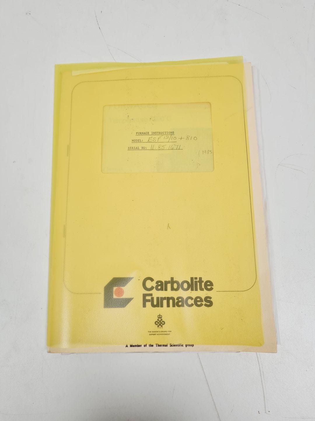 Image of Carbolite ESF 12/10 Electric Smelting Furnace Lab