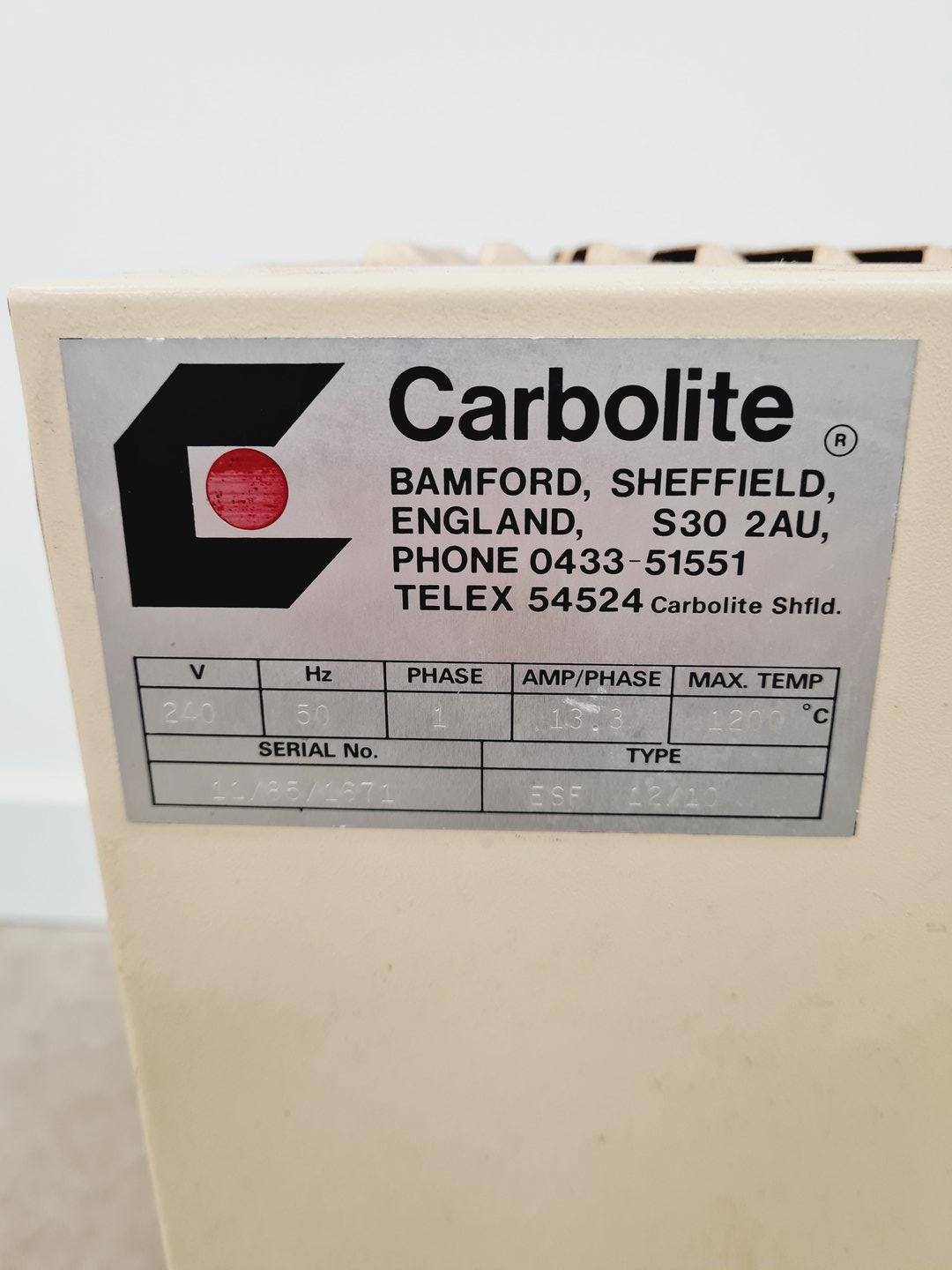 Image of Carbolite ESF 12/10 Electric Smelting Furnace Lab