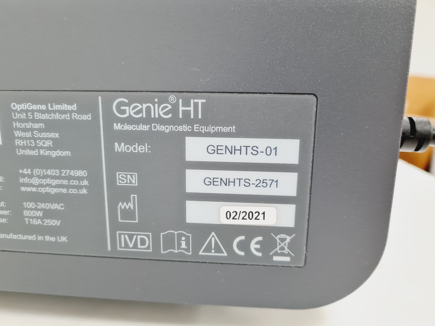 Image of OptiGene LTD Genie HT Molecular Diagnostic Equipment