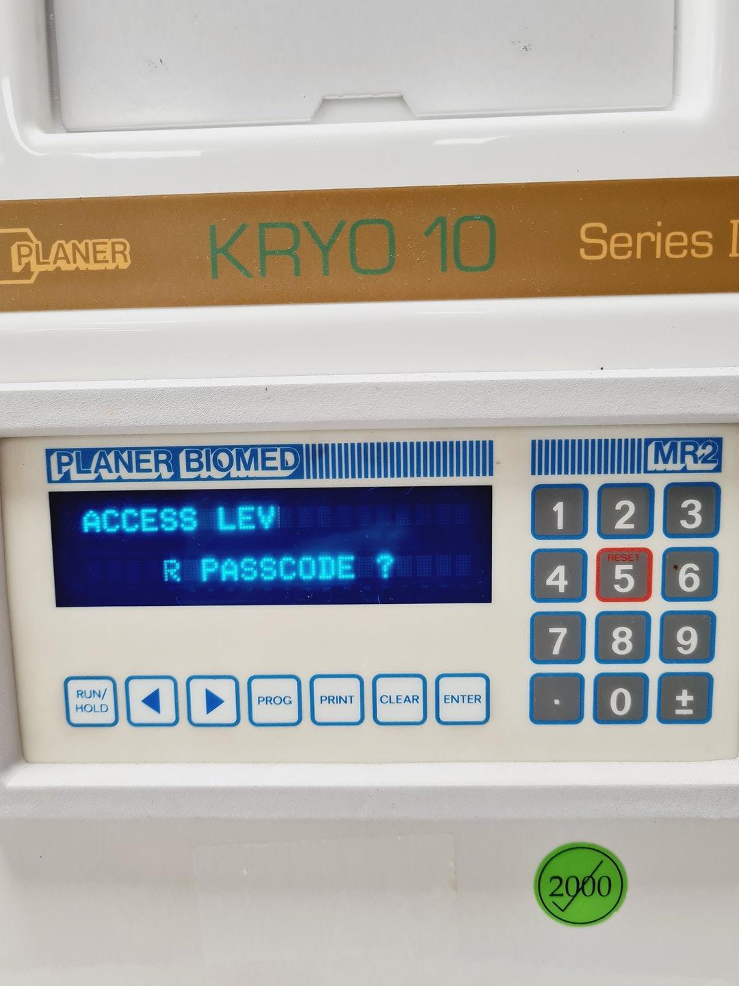 Image of Planer Kryo 10 Series ii, MVE Lab 30, Controlled Rate Freezer System Lab