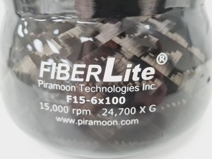 Thumbnail image of Piramoon Technologies FiberLite F15-6x100 15,000rpm 24,700g Centrifuge Rotor Lab