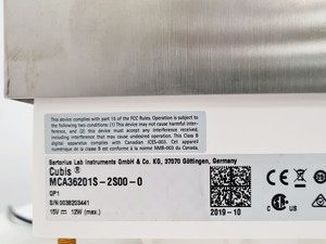 Thumbnail image of Sartorius Cubis MCA36201S-2S00-0 High Capacity Balance Scales Lab