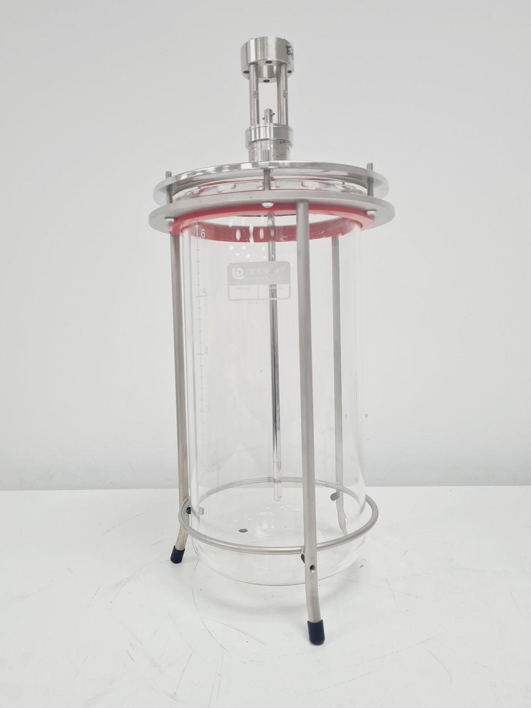 Image of  Applikon 6 Liter Bioreactor Glass Vessel Lab