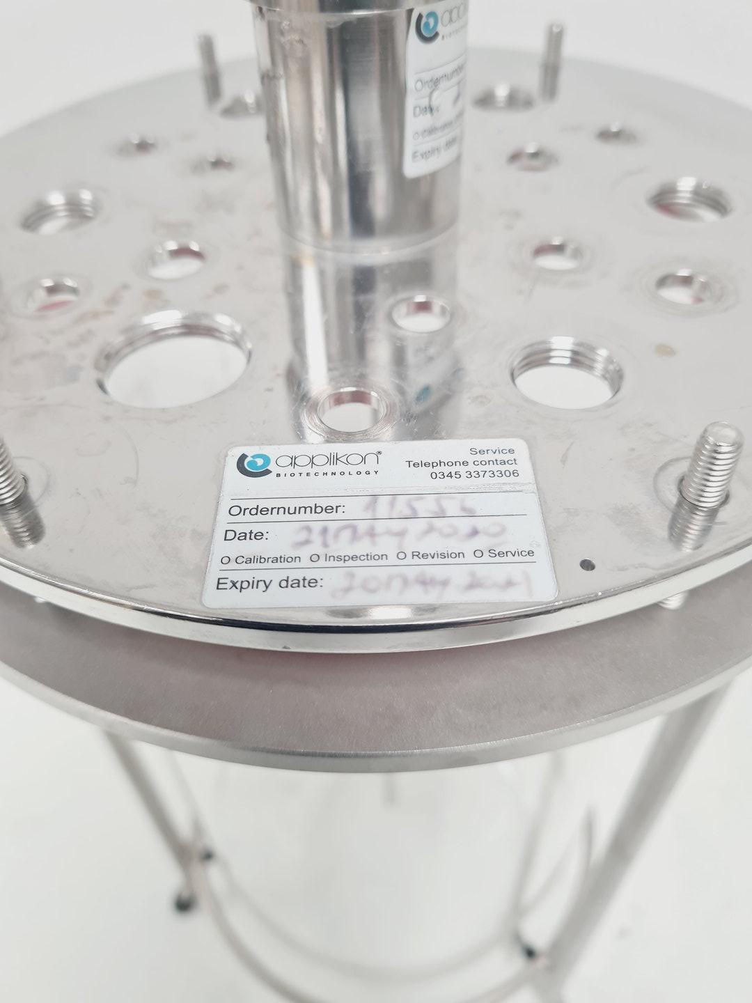 Image of  Applikon 6 Liter Bioreactor Glass Vessel Lab