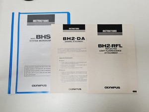 Thumbnail image of Olympus BH-2 w/ 7 x Objectives, Dualhead Bridge, Rotating Stage, BH2-KPA