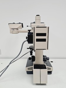 Thumbnail image of Olympus BH-2 w/ 7 x Objectives, Dualhead Bridge, Rotating Stage, BH2-KPA