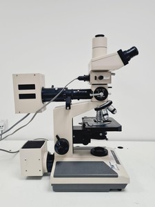 Thumbnail image of Olympus BH-2 w/ 7 x Objectives, Dualhead Bridge, Rotating Stage, BH2-KPA