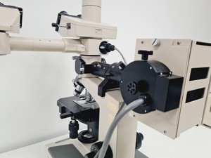 Thumbnail image of Olympus BH-2 w/ 7 x Objectives, Dualhead Bridge, Rotating Stage, BH2-KPA