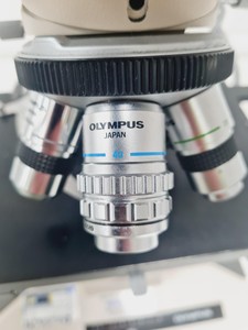 Thumbnail image of Olympus BH-2 w/ 7 x Objectives, Dualhead Bridge, Rotating Stage, BH2-KPA