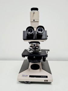 Thumbnail image of Olympus BH-2 Compound Microscope w/ 5 x Objectives Lab