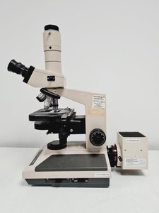 Thumbnail image of Olympus BH-2 Compound Microscope w/ 5 x Objectives Lab