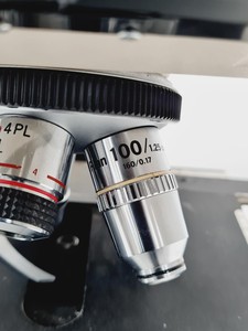Thumbnail image of Olympus BH-2 Compound Microscope w/ 5 x Objectives Lab