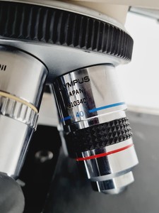 Thumbnail image of Olympus BH-2 Compound Microscope w/ 5 x Objectives Lab
