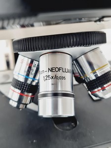 Thumbnail image of Olympus BH-2 Compound Microscope w/ 5 x Objectives Lab