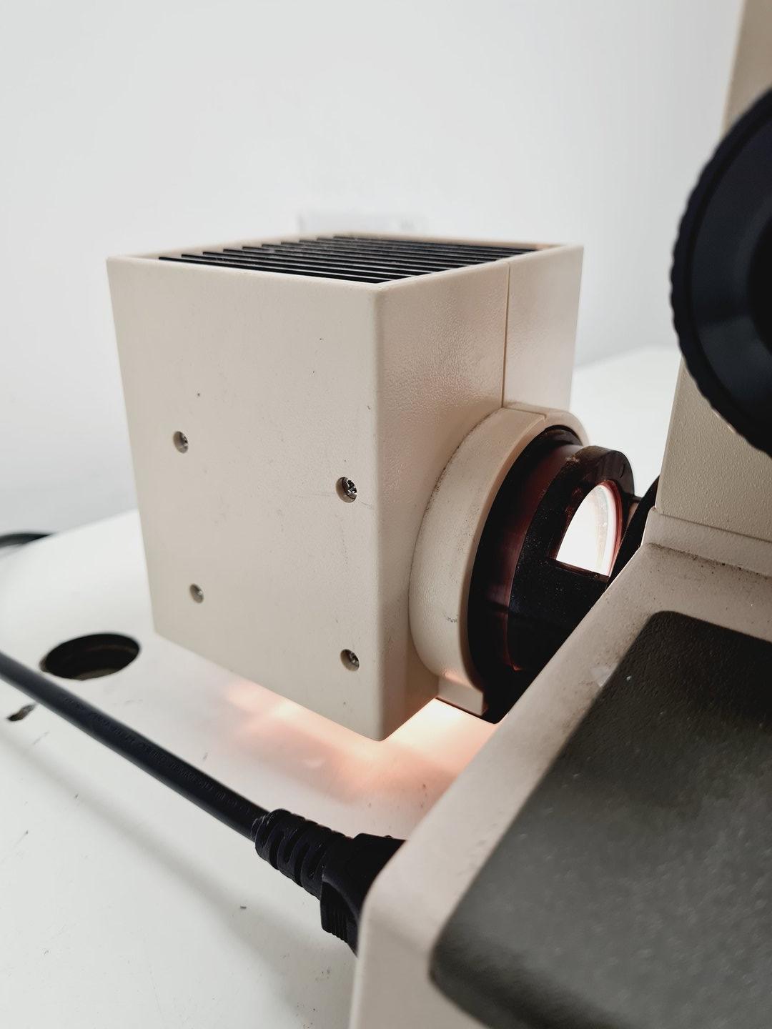 Image of Olympus BH-2 Compound Microscope w/ 5 x Objectives Lab