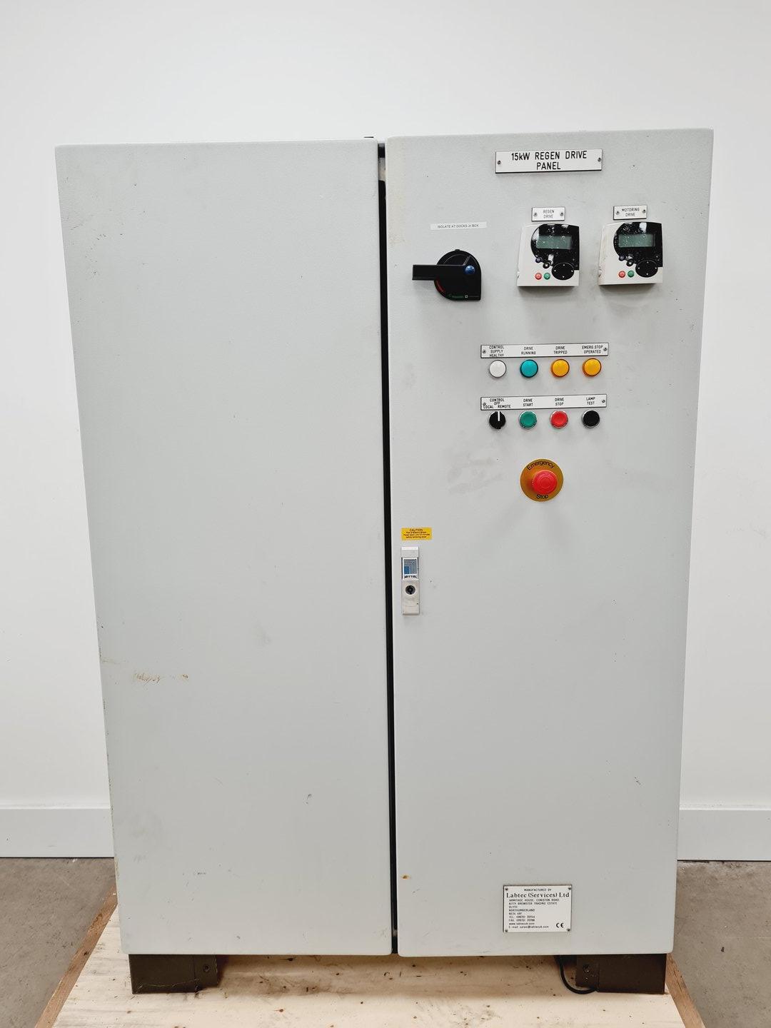 Image of Labtec Services LTD 15kW Regen Drive Control Panel  Emerson Unidrive