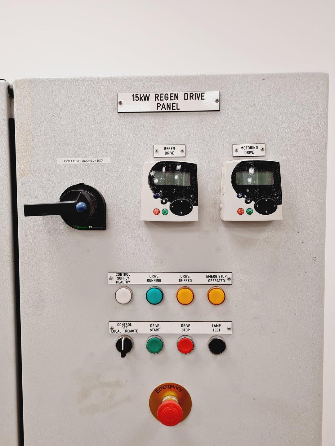 Image of Labtec Services LTD 15kW Regen Drive Control Panel  Emerson Unidrive