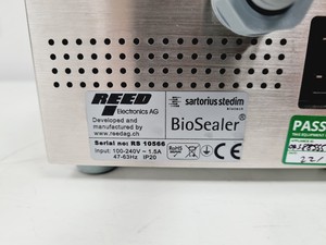 Thumbnail image of Sartorius Stedim BioSealer Tube Sealer Lab Spares/Repairs