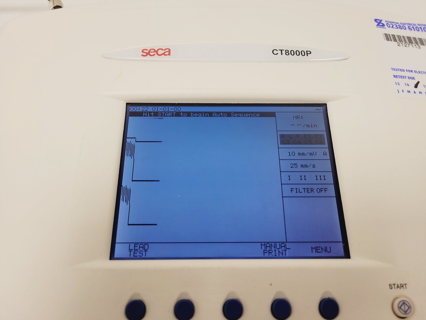 Image of Seca CT80000P ECG Machine