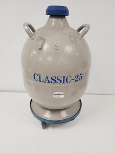 Thumbnail image of Taylor Wharton Classic 25 Liquid Nitrogen Dewar with Trolley