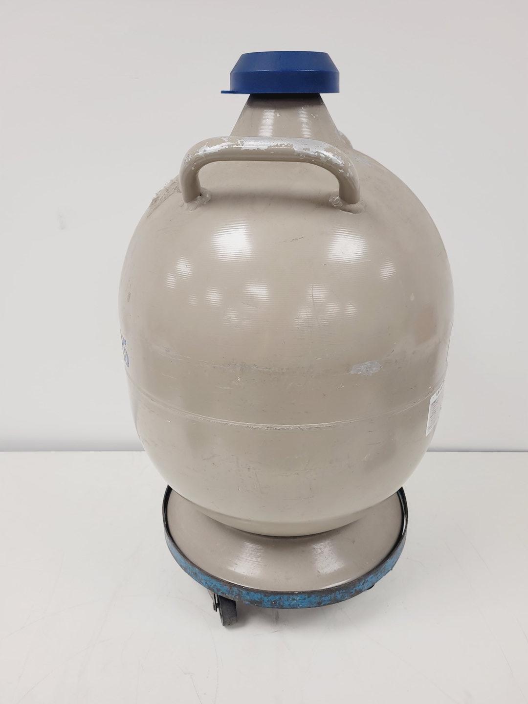 Image of Taylor Wharton Classic 25 Liquid Nitrogen Dewar with Trolley