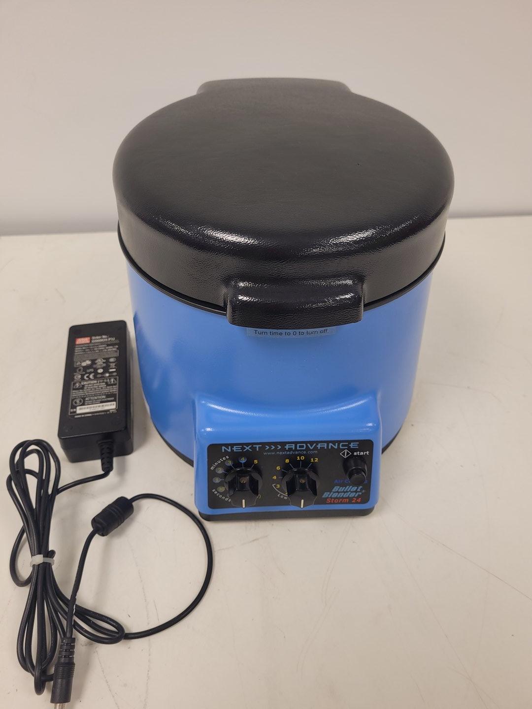 Image of Next Advance Bullet Blender Storm 24 Homogeniser Lab