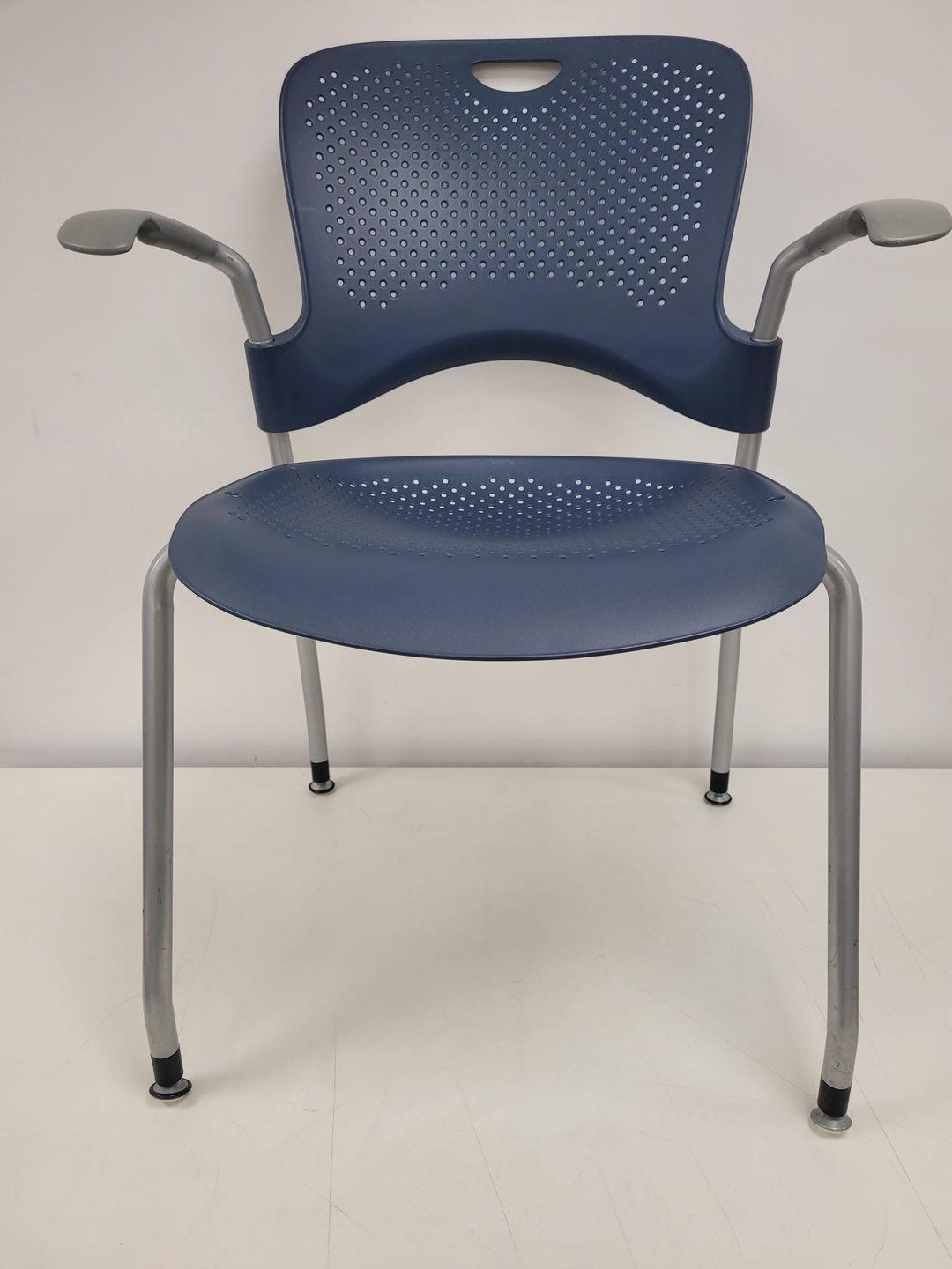 Image of 7 x Herman Miller Caper Stackable Armchairs