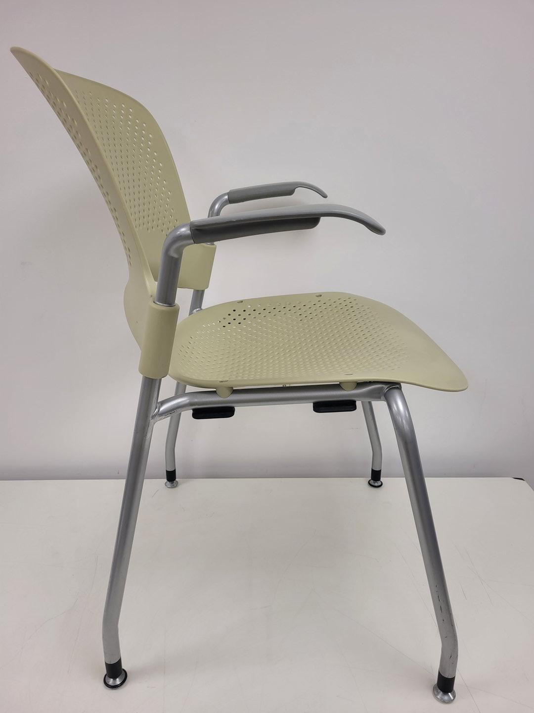 Image of 7 x Herman Miller Caper Stackable Armchairs