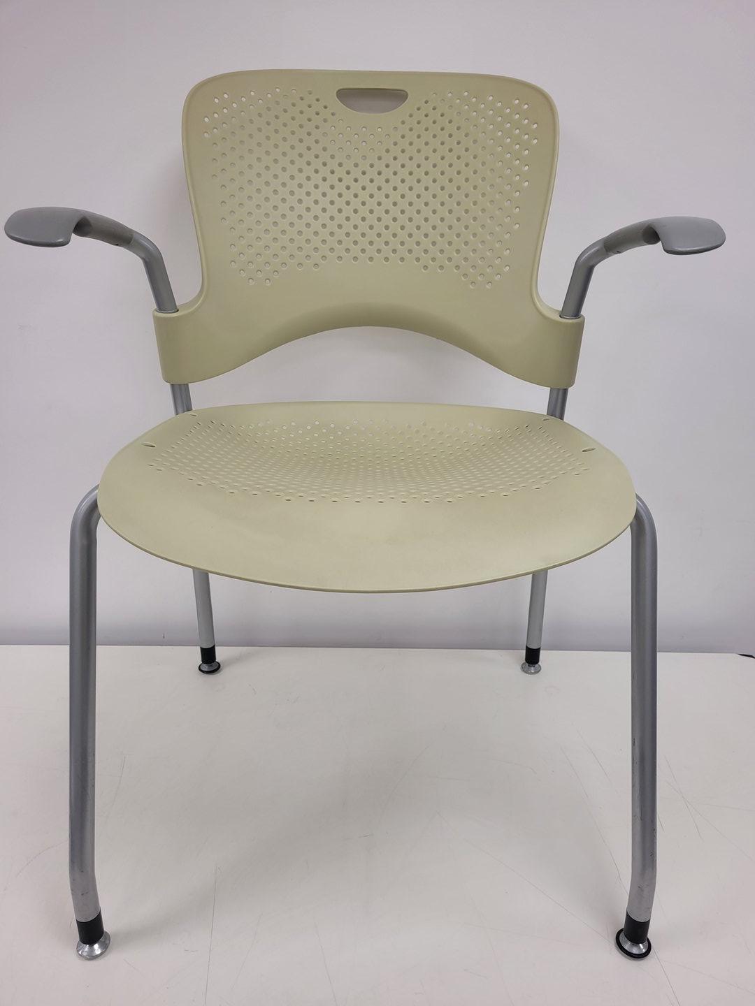 Image of 7 x Herman Miller Caper Stackable Armchairs