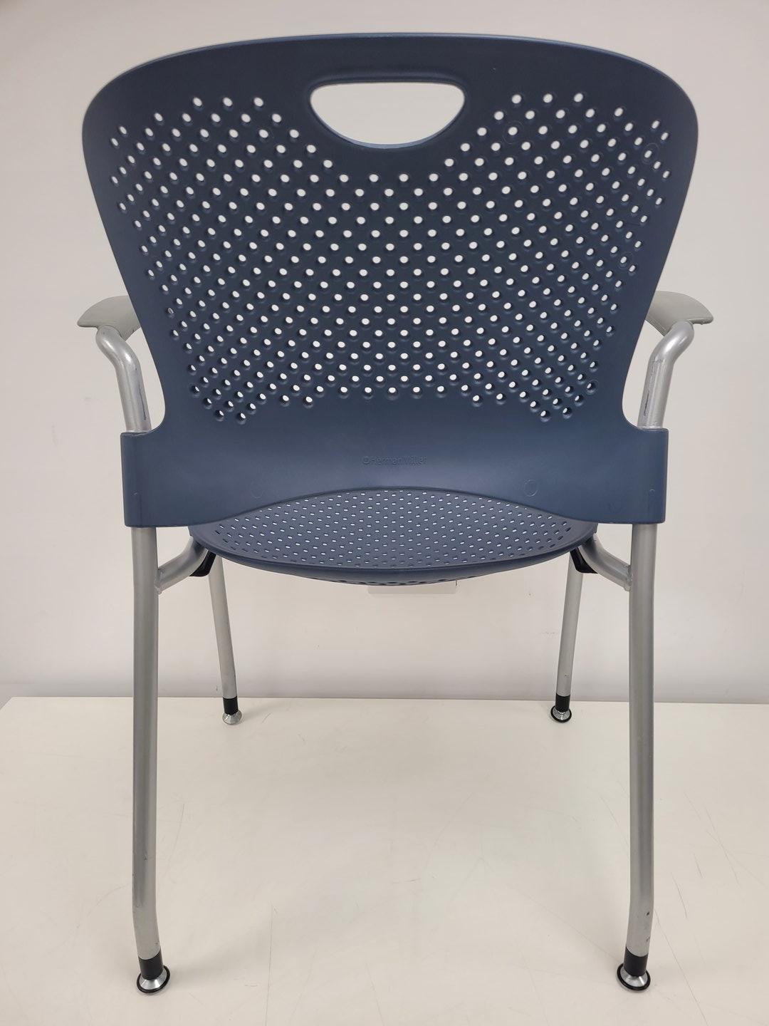 Image of 7 x Herman Miller Caper Stackable Armchairs