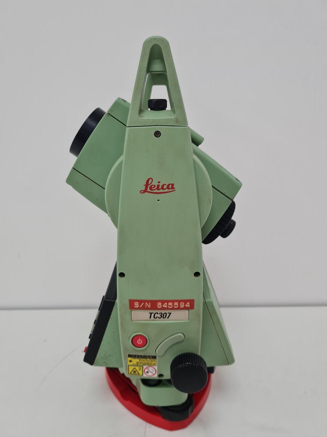 Image of LEICA TC307 Total Station with Case Spares/Repairs