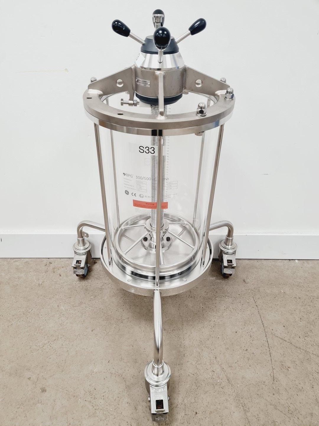 GE Lifescience BioProcess Glass Chromatography Column BPG 300/500