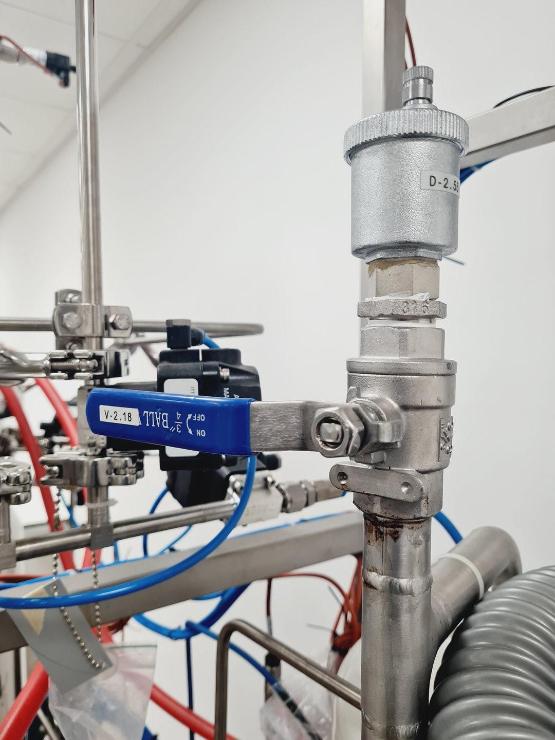 Image of Applikon Pilot System Stainless Steel Bioreactor 70 Litre & Unichiller 100T-H